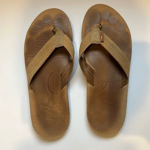 Rainbow sandals. Lightly worn. Size 11.